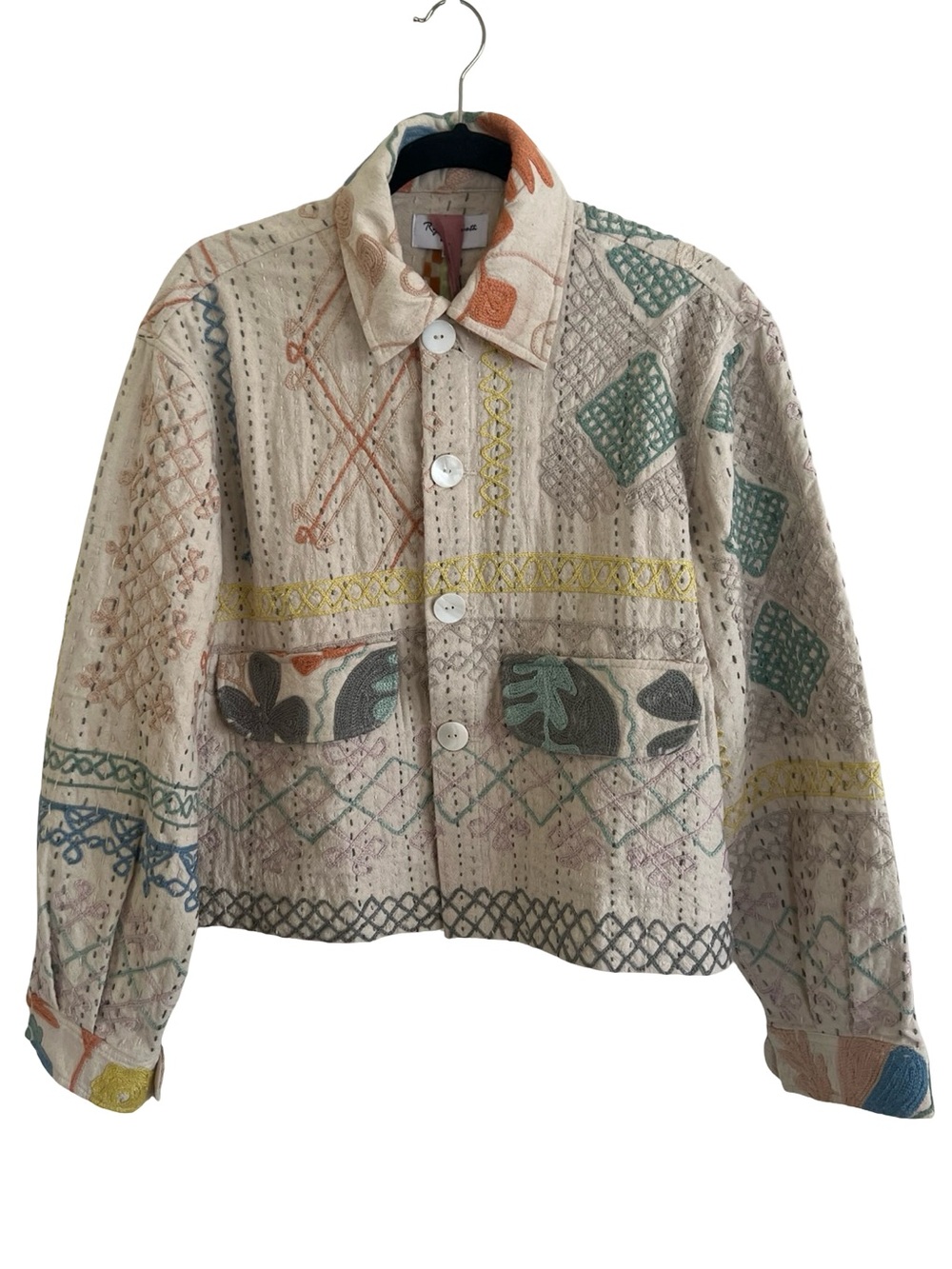 Rujuta Sheth Astrid Jacket in Garden Mosaic NWT XS / S